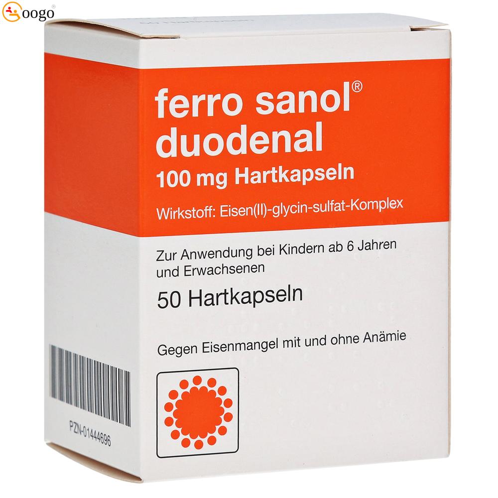 Ferro sanol duodenal 100mg, 50 capsules