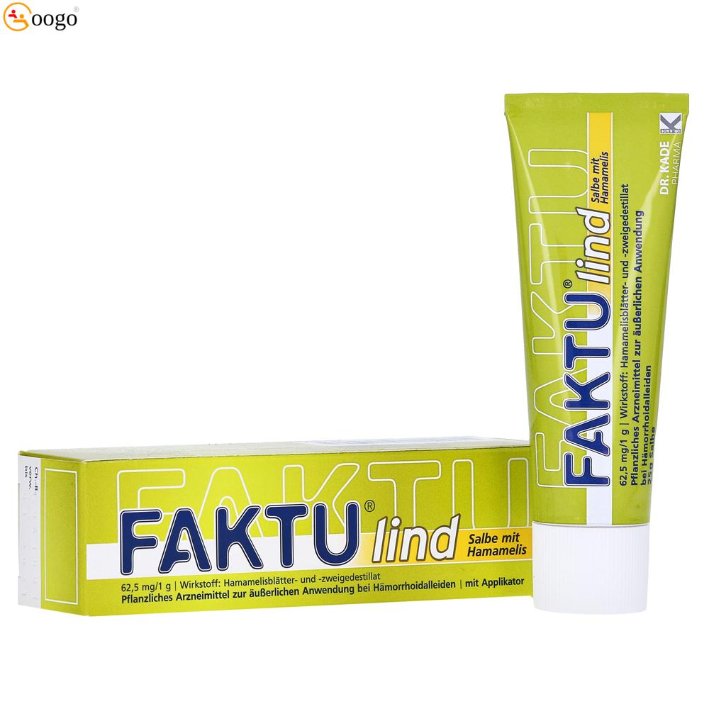 Faktu lind ointment with witch hazel, 25 grams