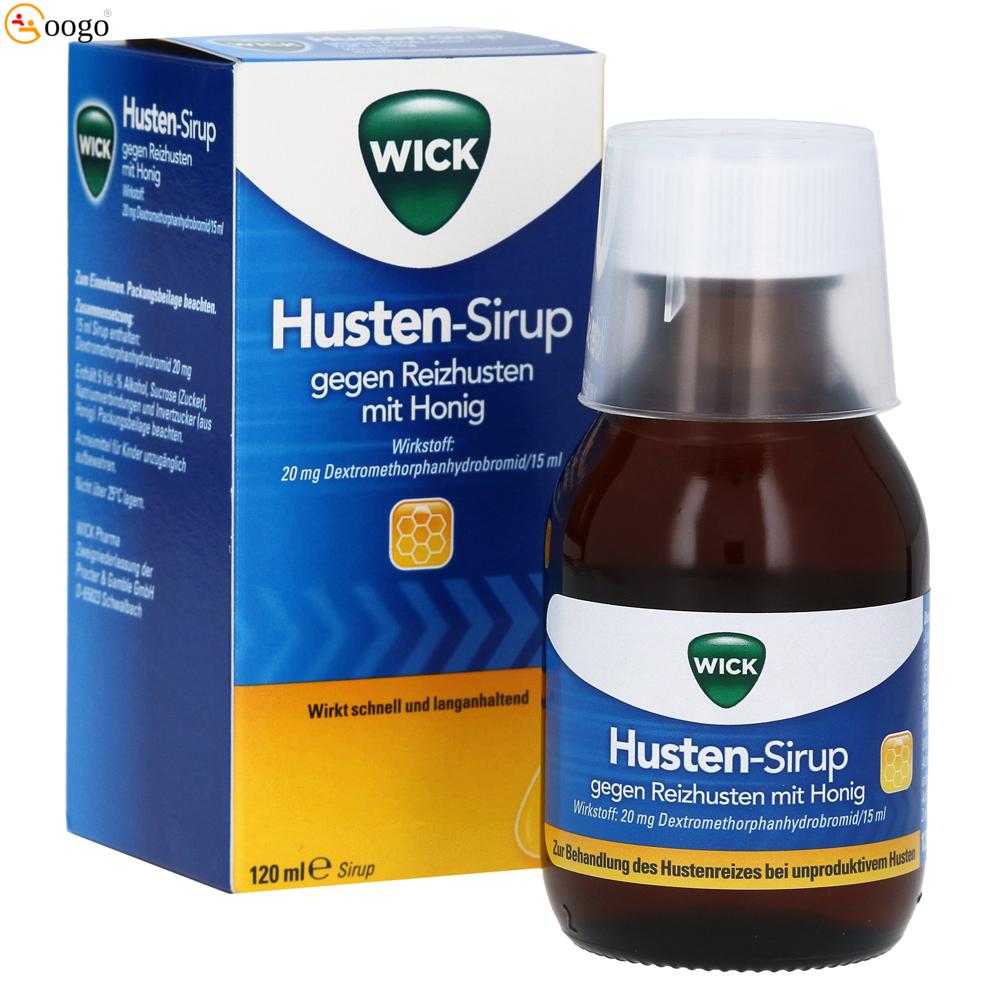 WICK cough syrup against dry cough with honey