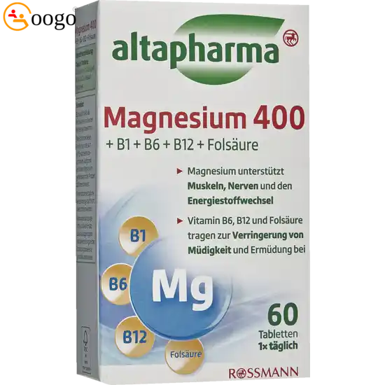 Magnesium 400 (54g, 60 tablets)