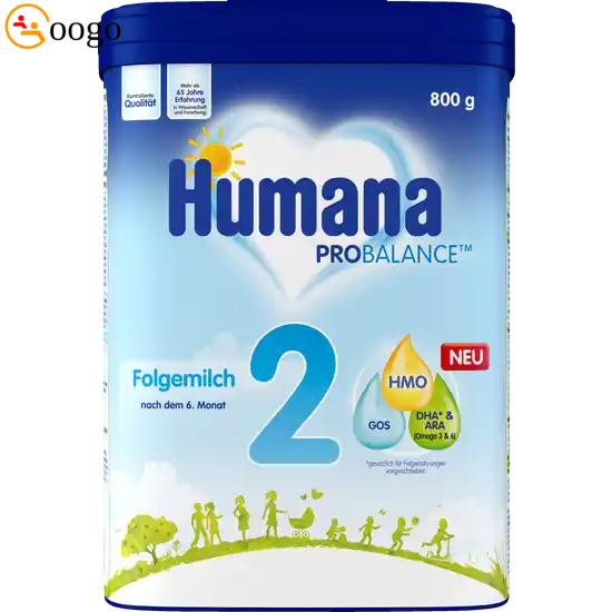 Humana Folgemilch 2, 800g