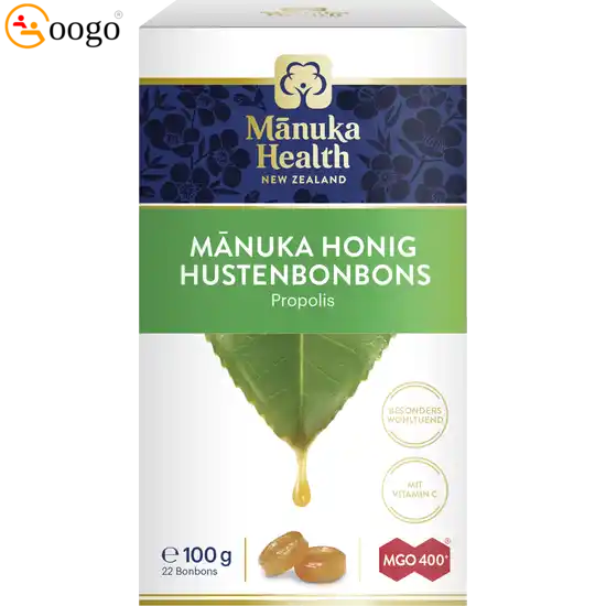 Manuka honey cough drops MGO 400+ with the power of pure propolis