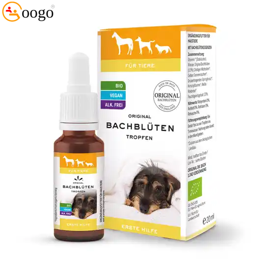 Organic Bach flower drops for pets first aid 20ml