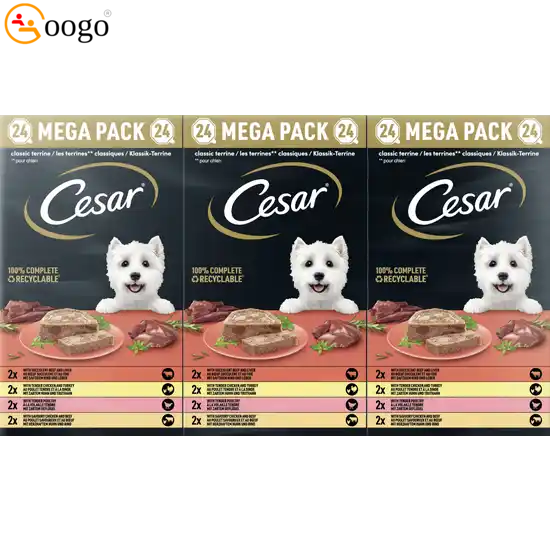 Multipack classic terrine 4 varieties 24 x 150g 3,600g