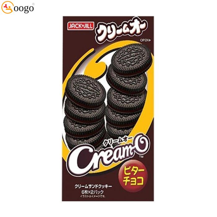 Cream O Bitter Choco Cream Cookie Sand Biscuit (60g X 2 Packs) 120g