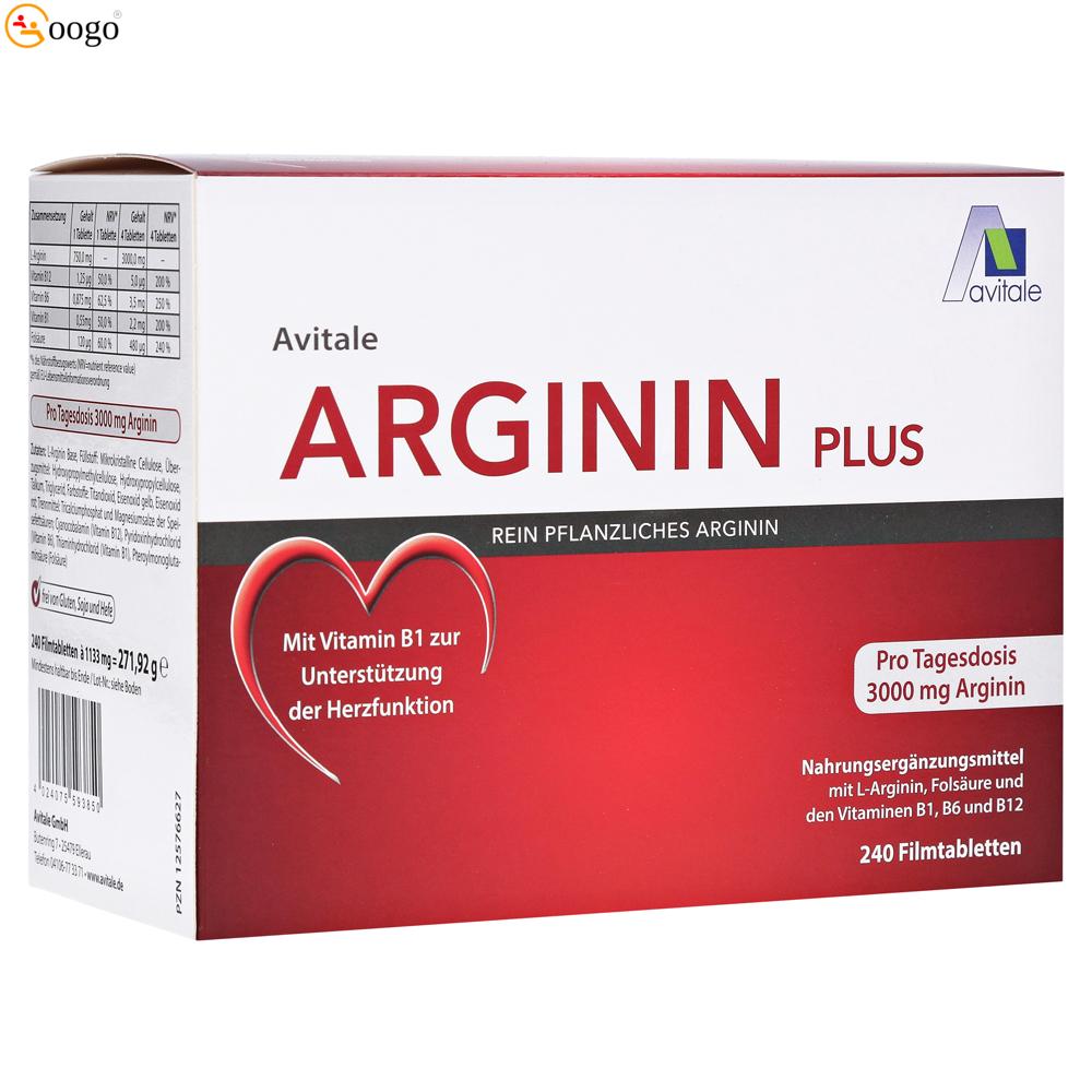 Avitale Arginin Plus, 240 tablets