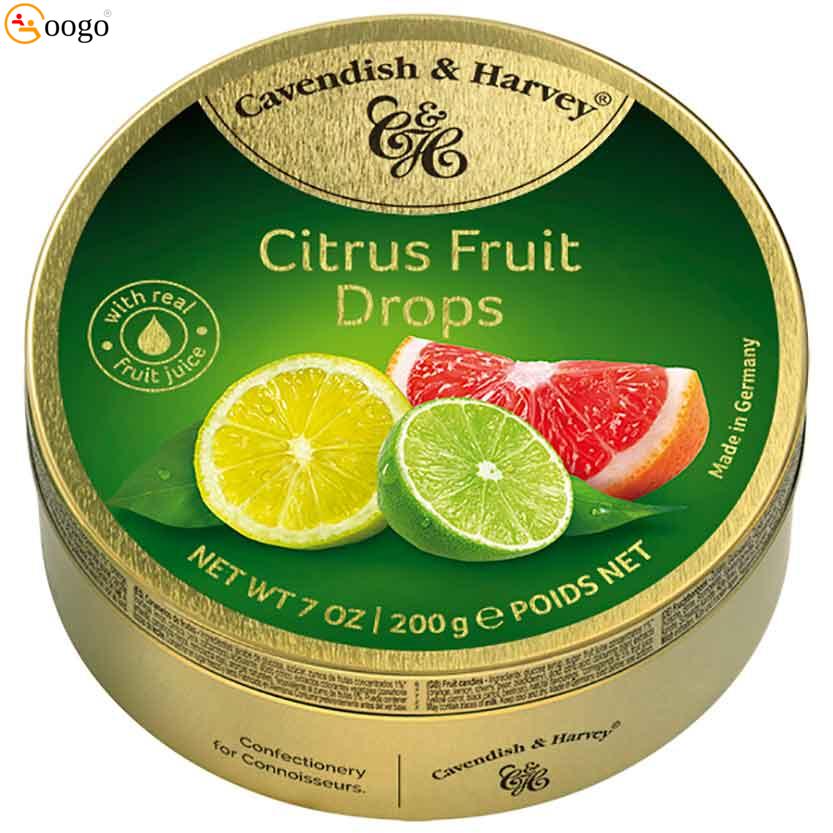 Cavendish & Harvey Citrus Fruit Drops 200g