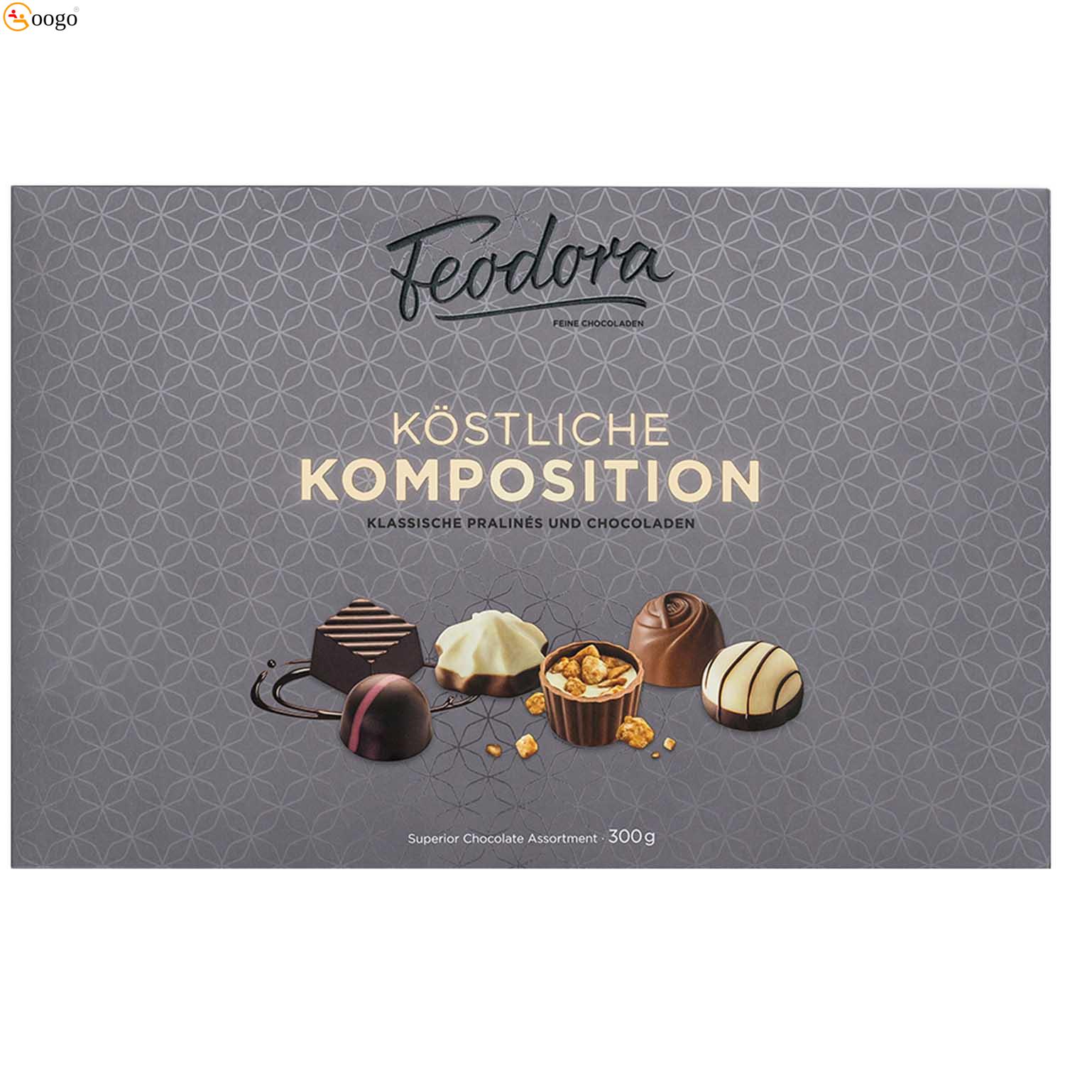 Feodora Köstliche Komposition Klassische Pralinés und Chocoladen 300g