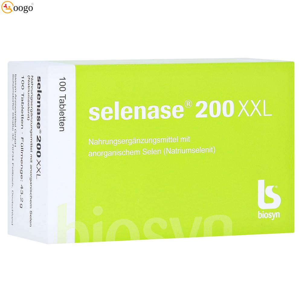 Selenase 200 XXL, 100 Tablets