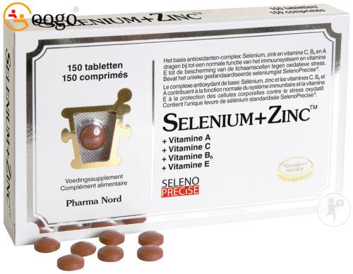 Pharma Nord Selenium+Zinc,150 dragees