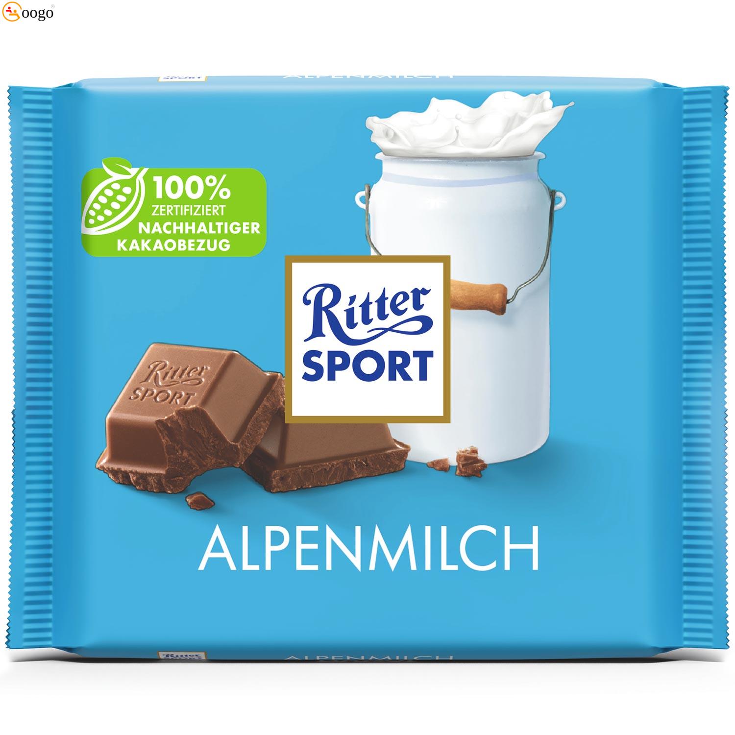 Ritter Sport Alpenmilch, 100g