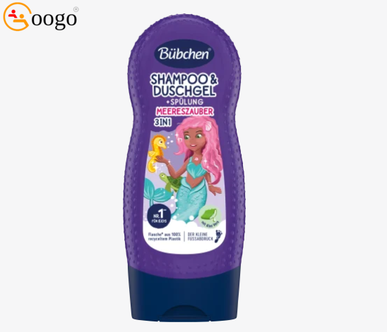 Kinder Shampoo & Duschgel & Spülung 3in1 Meereszauber, 230 ml