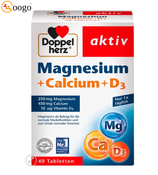 aktiv Magnesium + Calcium + D3 73,5g