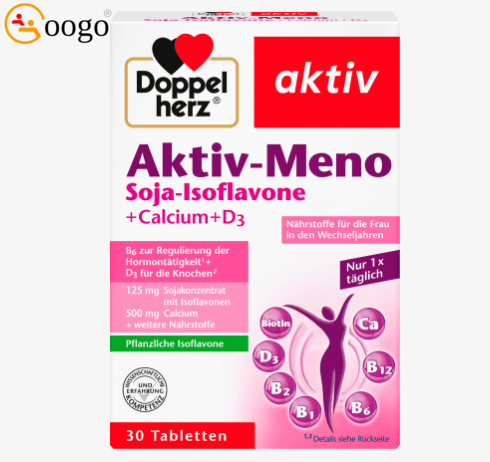 Aktiv-Meno Soja-Isoflavone + Calcium + Vitamin D3 Tabletten 30 St., 52,1 g