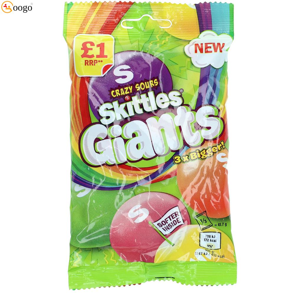 Skittles Crazy Sours Giants 125g