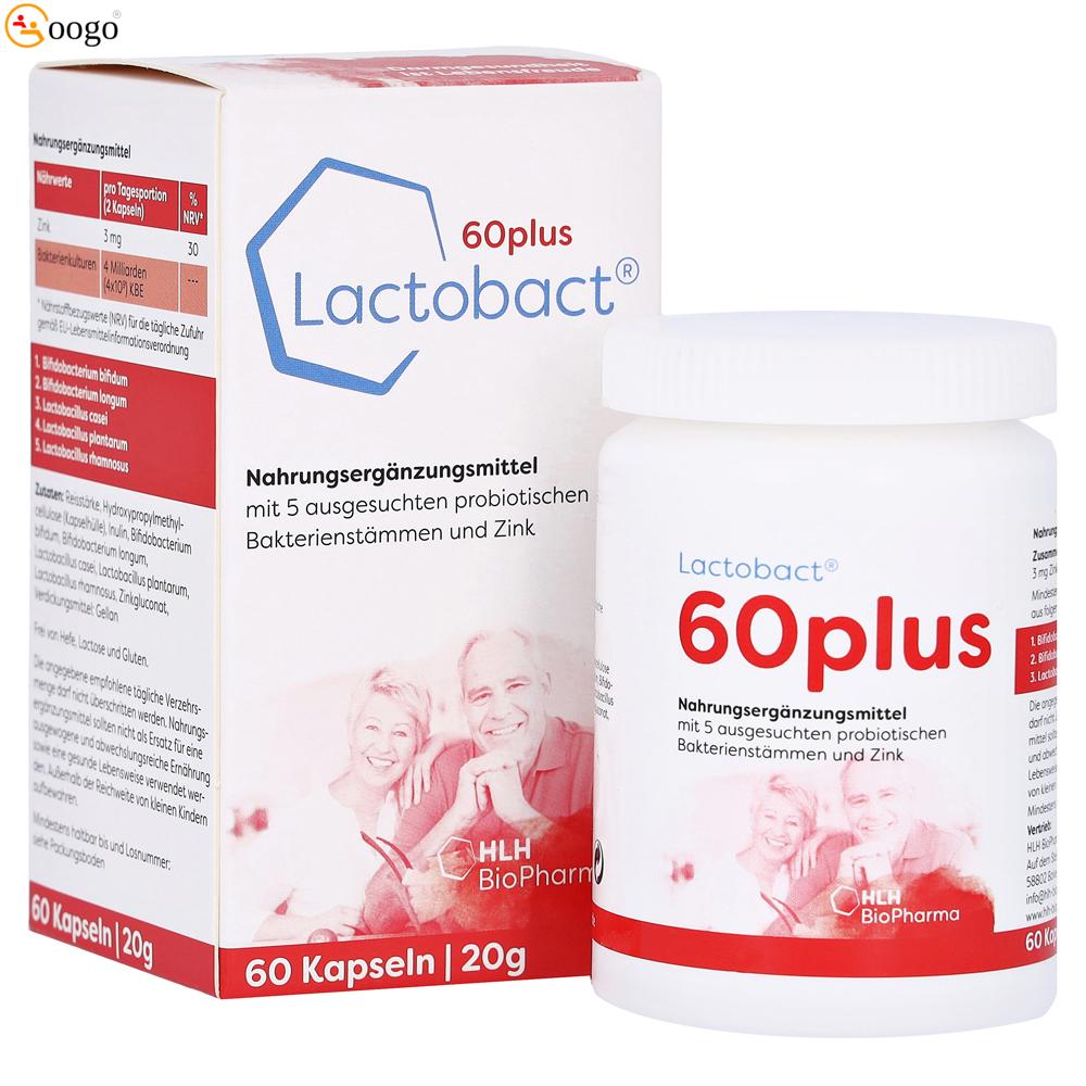 Lactobact® 60+, 60 capsules